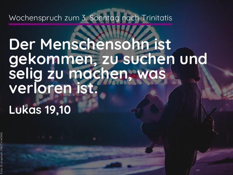 3. Sonntag nach Trinitatis