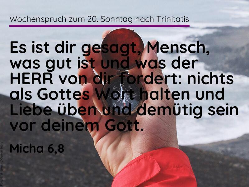 20. Sonntag nach Trinitatis