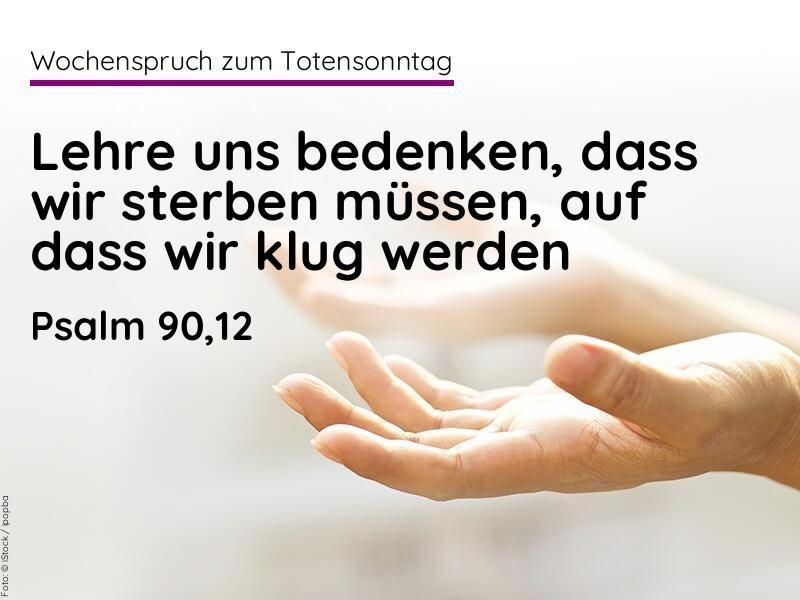 Letzter Sonntag des Kirchenjahres: Totensonntag